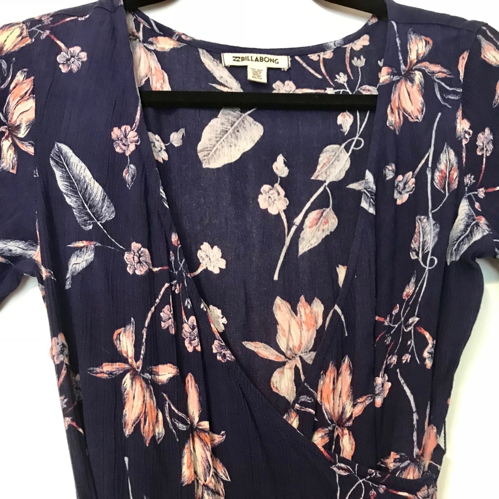 Billabong Women’s Wrap Midi Length Dress